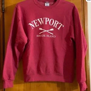 Jerzees Newport Red Crewneck Sweater